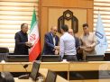 گزارش تصویری نشست صمیمانه مسئولین دانشگاه با کارکنان خوابگاه و تغذیه